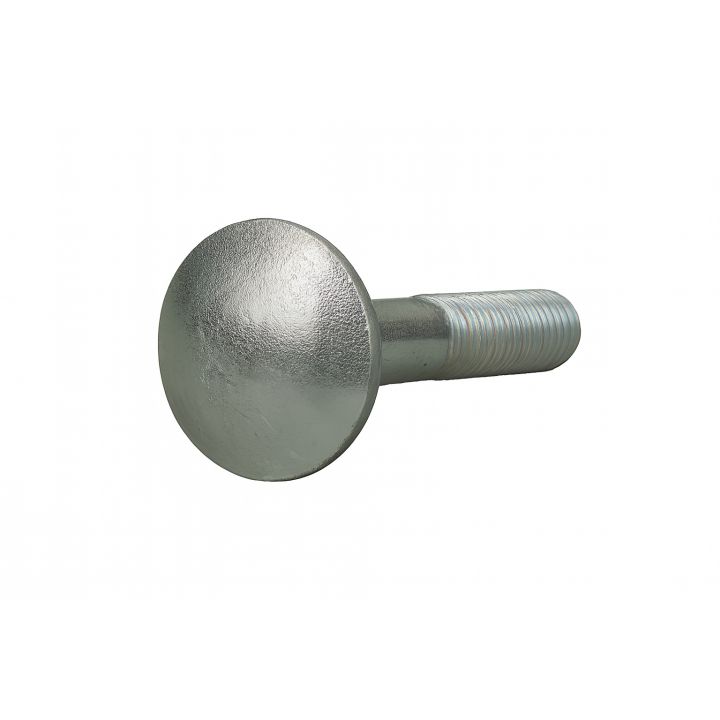 Vis tête ronde à collet carré (TRCC) - DIN 603 - M 6 x 100 - Inox A2