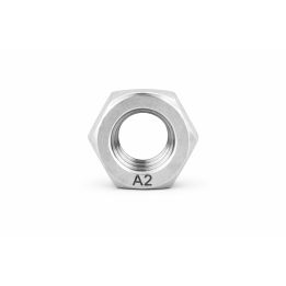 Ecrou hex. - Inox A2 - UNC - Diam 1' - Écrous pas américain