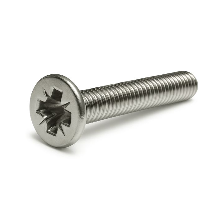 Vis à tête fraisée Pozidrive - DIN 965 - M 3 x 16 - Inox A4