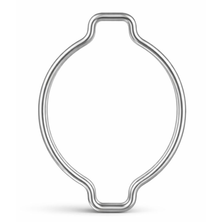 Collier à deux oreilles - 7 / 9 - Zingué - Quincaillerie, fixation