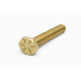 Vis à tête hexagonale - Pas américain UNC - D. 1/4 x 7/8 - Classe 10.9 zingué