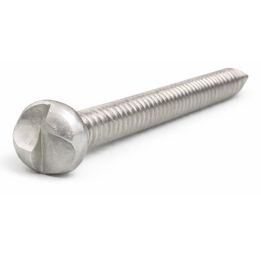 Vis à tôle inviolables - Tête cylindrique One way - M 4,8 x 13 - Inox A2