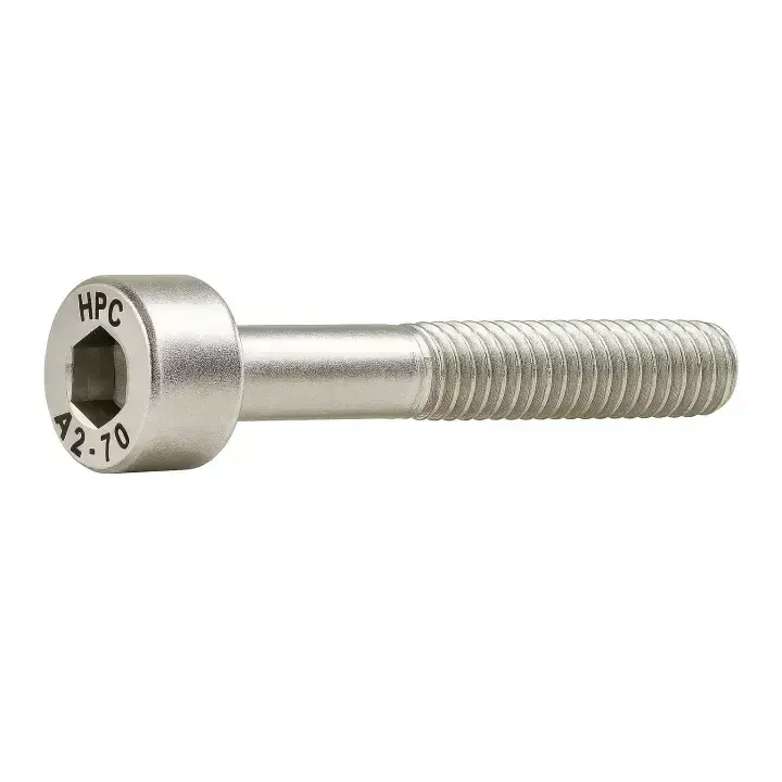 Vis à tête cylindrique six pans creux - CHC - (DIN 912) - M 18 x 50 Inox A2