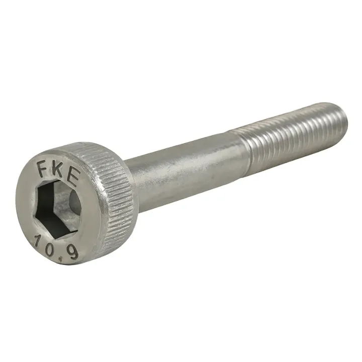 Vis à tête cylindrique six pans creux - CHC - (DIN 912) - M 6 x 65 Classe 10.9 Zingué
