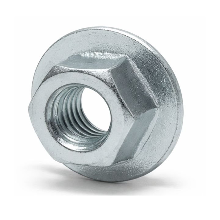 Ecrous à embase crantée - M12 - Inox A2 - Écrous