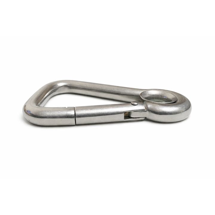 Mousqueton à oeil asymétrique - Inox A4 - diam 8 - Long. : 80 - Accastillage, quincaillerie