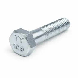 Vis à tête hexagonale (TH) - Filetage Partiel - DIN 931 - M 12 x 80 - Classe 10.9 - Zingué