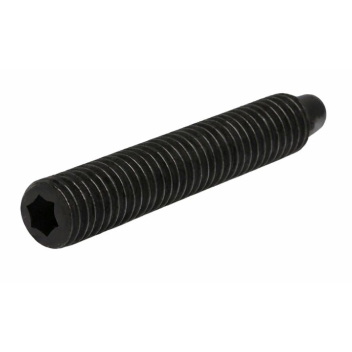 Vis sans tête à six pans creux - STHC - DIN 915 - M 12 x 22 - Bout Téton - Acier 45H brut