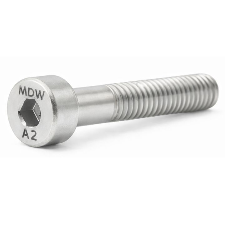 Vis à tête cylindrique six pans creux - CHC - (DIN 912) - M 4 x 25 Classe 8.8 Zingué