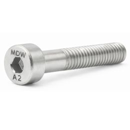 Vis à tête cylindrique six pans creux - CHC - (DIN 912) - M 8 x 60 Classe 8.8 Zingué