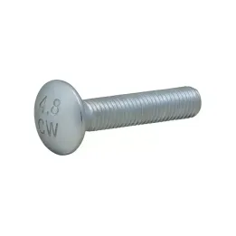 Vis tête ronde à collet carré (TRCC) - DIN 603 - M 20 x 100 - Classe 4.6 brut