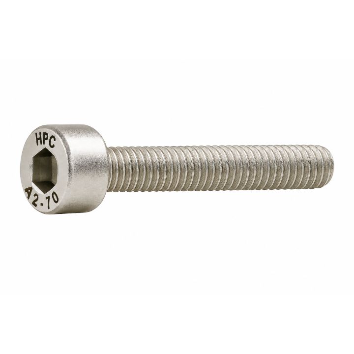 Vis à tête cylindrique six pans creux - CHC - (DIN 912) - M 6 x 18 Inox A2