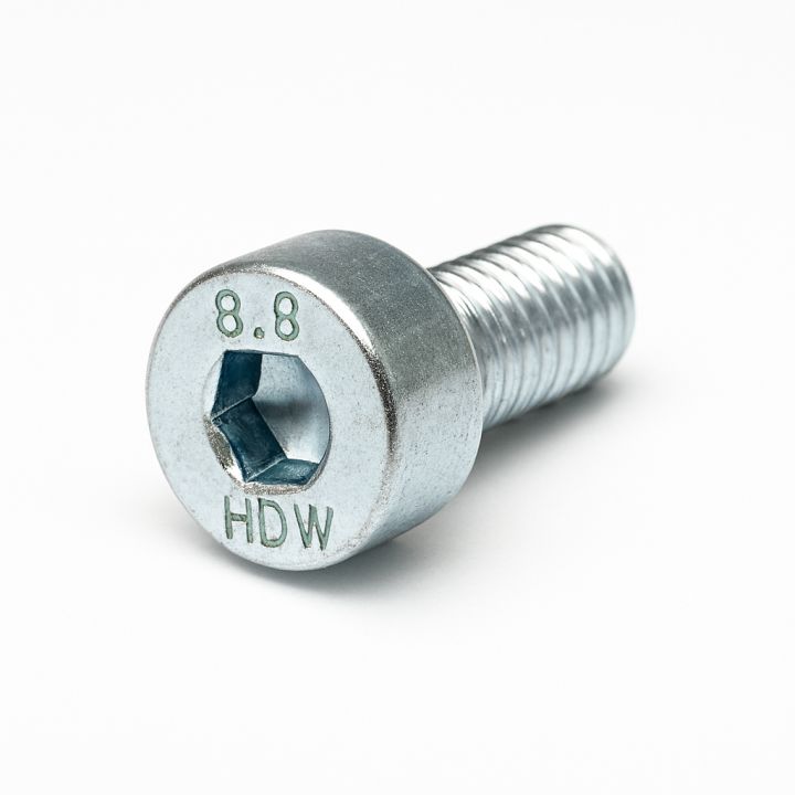 Vis à tête cylindrique six pans creux - CHC - (DIN 912) - M 5 x 6 Classe 8.8 Zingué
