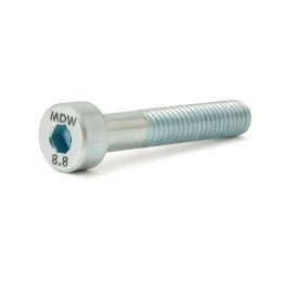 Vis à tête cylindrique six pans creux - CHC - (DIN 912) - M 16 x 90 Classe 8.8 Zingué
