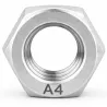 ANSI B18-2-2 : Écrous hexagonaux filetage américain UNC - Inox A4
