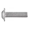 ISO 7380L : Vis à tête bombée à six pans creux à embase - Classe 10.9 zingué