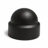 Cache écrous hexagonaux - Polyéthylène - Noirs