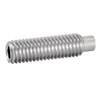 Vis sans tête à six pans creux - STHC - DIN 915 -   M    4    x  16  -   Bout téton  -  Inox A2