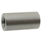 Manchon cylindrique taraudé   -   M 16  x 40   -   Inox A1