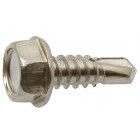 Vis auto-perceuses - Tête hexagonale à embase    M  6.3  X   38   ZN