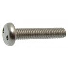 Vis à métaux inviolables  -  Tête cylindrique Snake eye   -   M  5  x  30   -   Inox A2