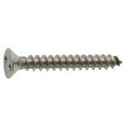 Vis à tôle inviolables - Tête fraisée Snake eye - M 4,8 x 50 - Inox A2