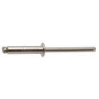 Rivets aveugles tête plate  -   ISO 15983   -   M  4  x  16   -   Inox A2