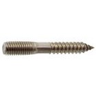 Patte à vis filetage bois et métaux - M 10 x 200 - Inox A2