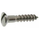 Vis à bois  -  Tête fraisée bombée fendue   -   DIN 95   -   M  3,5  x  30   -   Inox A4