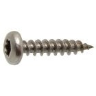 Vis pour aggloméré - Tête cylindrique empreinte 6 lobes - M 3,5 x 16 - Inox A2