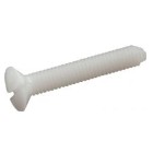 Vis tête fraisée fendue - DIN 963 - M    5   x   10 - Nylon