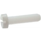 Vis tête cylindrique fendue - DIN 84 - M 5 x 10 - Nylon