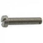 Vis tête cylindrique fendue - DIN 84 - M 8 x 50 - Inox A4