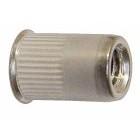 Ecrou à sertir tête affleurante - M 8 - Inox A2