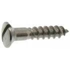 Vis à bois - Tête fraisée bombée fendue - DIN 95 - M 5 x 40 - Inox A2