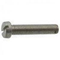 Vis tête cylindrique fendue - DIN 84 - M 3 x 6 - Inox A4