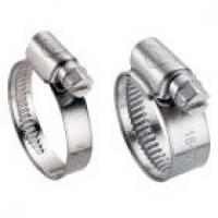 Colliers à bande non perforée de 9 mm - DIN 3017 - M 16 / 27 - Zingué