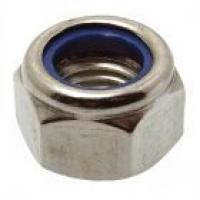 Ecrou frein bague nylon - DIN 985   -   M     8   -   Classe 8 Zingu